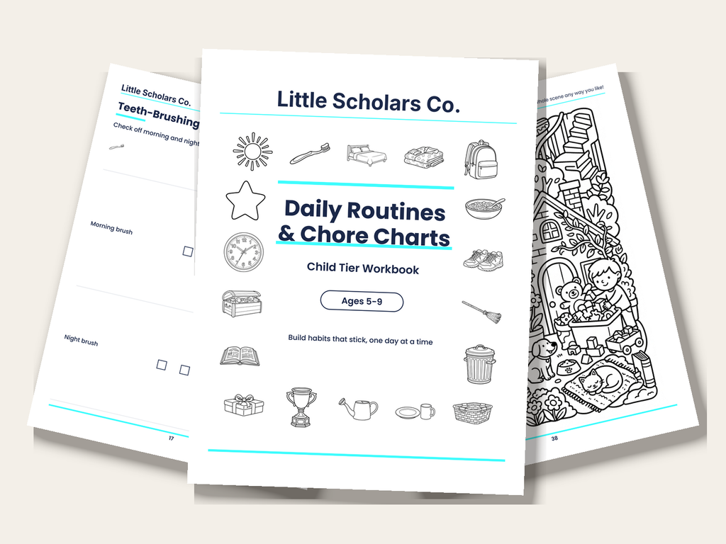 Daily Routine & Chore Charts — Child Tier