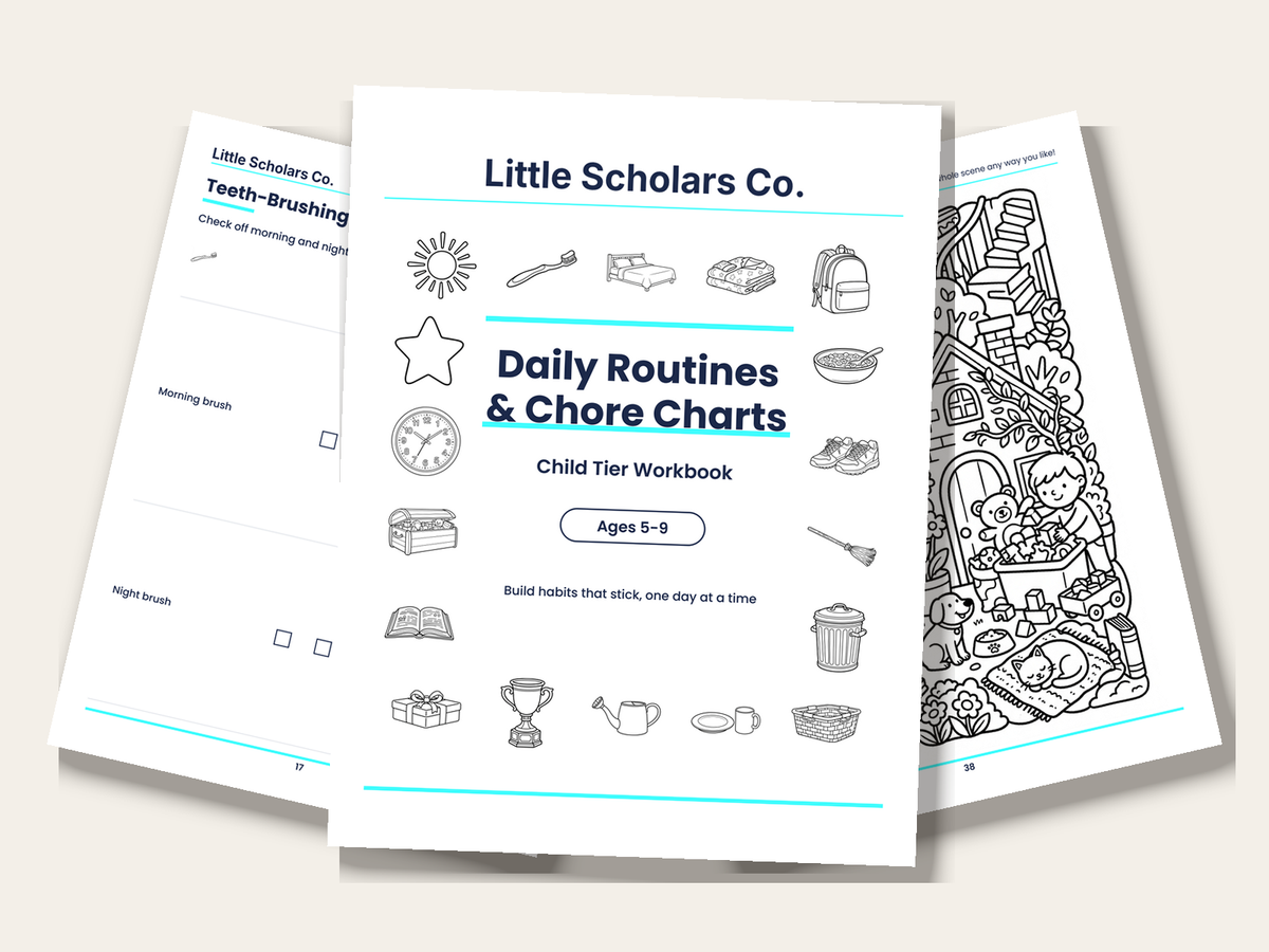 Daily Routine & Chore Charts — Child Tier