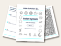 My Solar System — Child Tier
