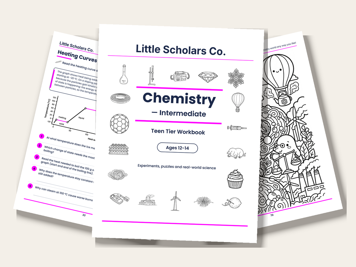 Chemistry — Intermediate (Teen Tier Workbook)